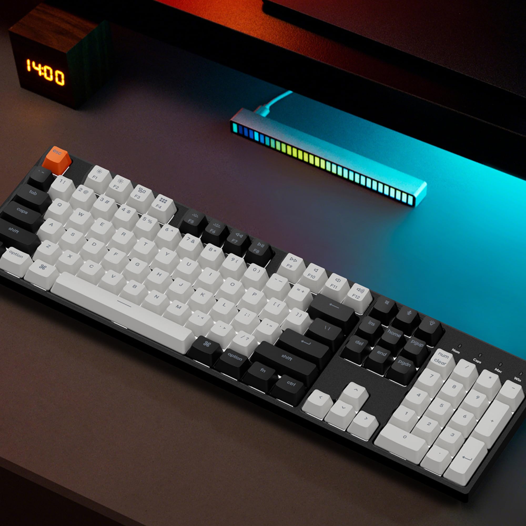 Amazon.co.jp: Keychron C2 フルサイズ 104キー 有線メカニカル