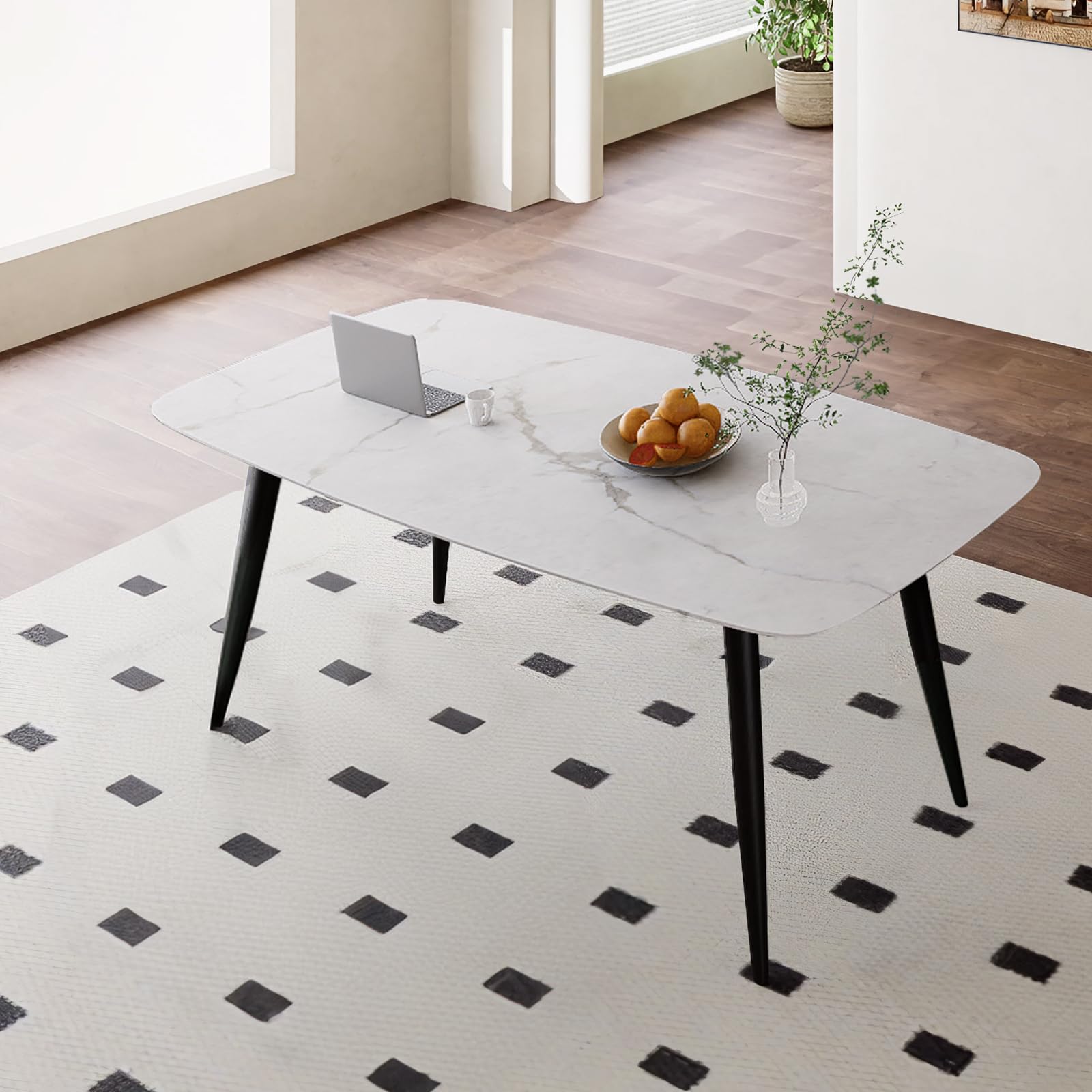 Amazon｜MUTUKI ダイニングテーブル セラミック天板 食卓 デスク