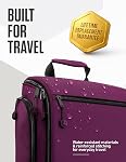 VENTURE 4TH Hanging Travel Toiletry Bag for Women & Men - Travel Organizer with Expandable Compartments & Removable Clear Pouch for Toiletries