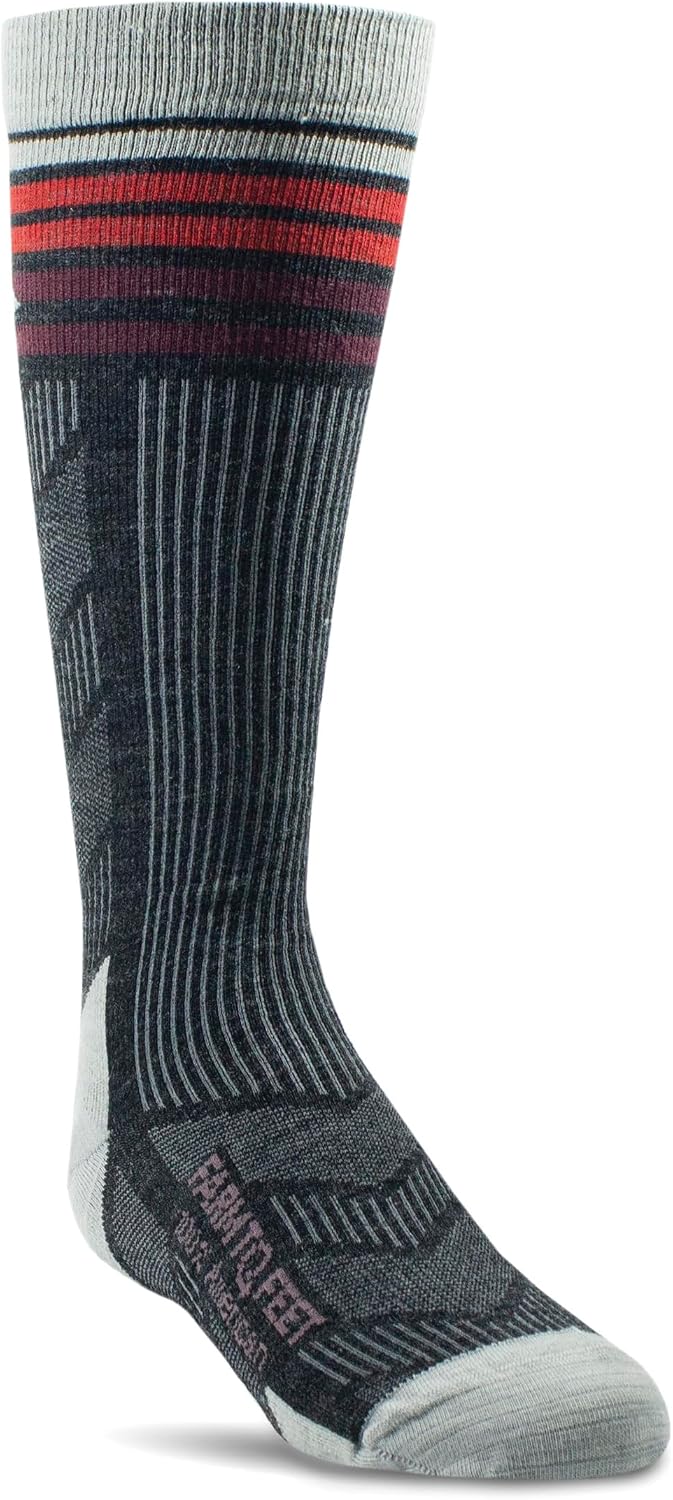 Farm to Feet Kids Wilson 2.0 Snow No Cushion OTC Merino Wool Socks