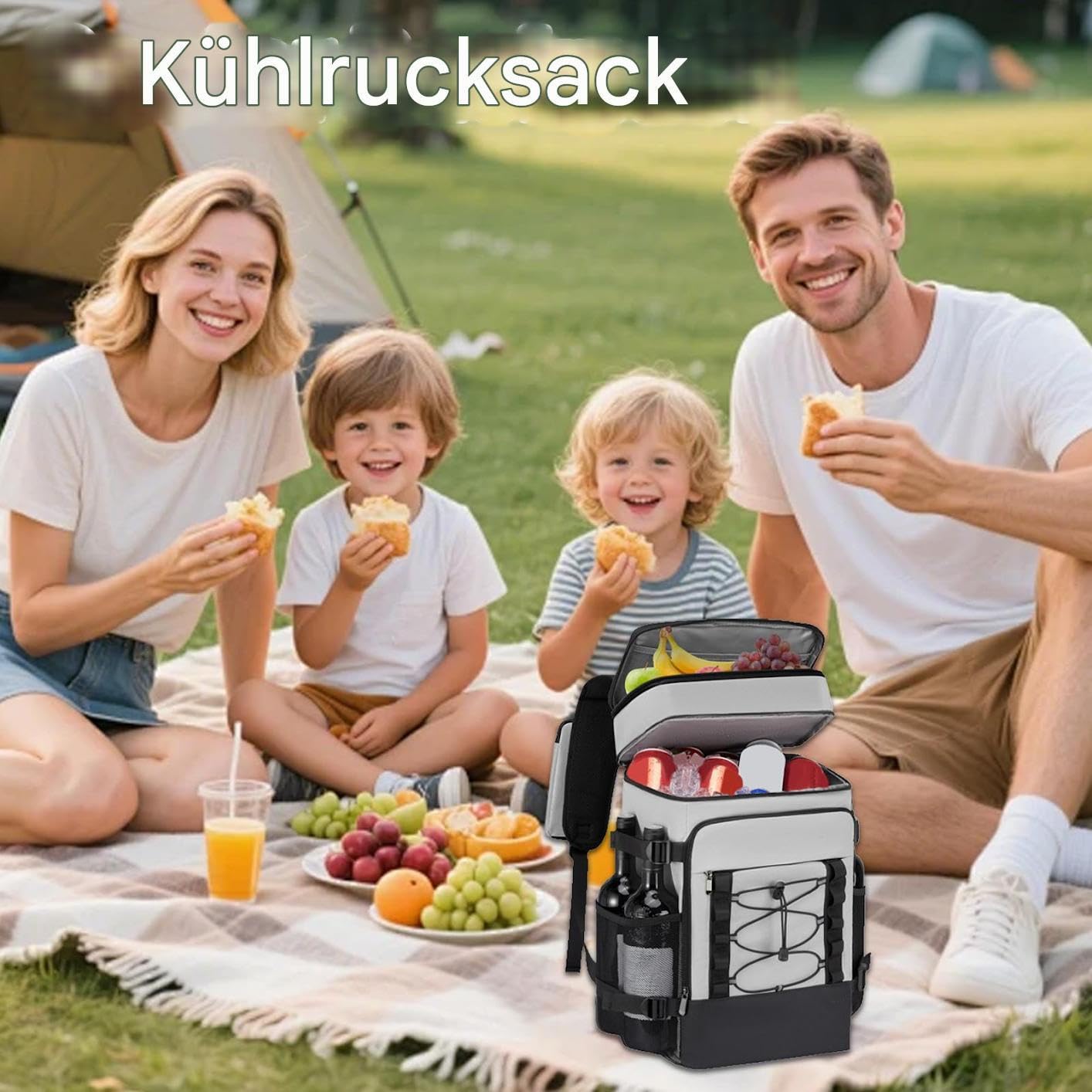 Mochilas aisladas,Bolsa Nevera A Prueba de Fugas Mochilas Aisladas - Nevera Impermeable Reutilizable Bolsa de almuerzo Suave para Picnic Trabajo Escuela