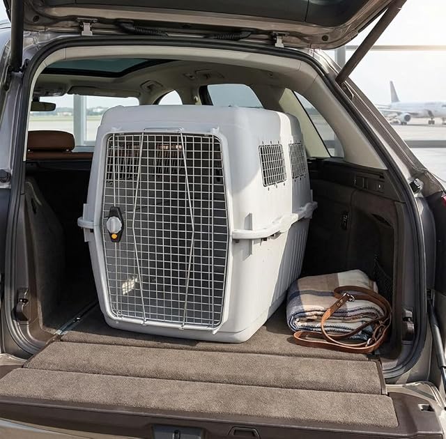 Foto 4 de 4 de Suinga TRANSPORTIN XL para Perros Grandes. Medidas transportador (Frente, Fondo, Alto) 73x102x77 cm
