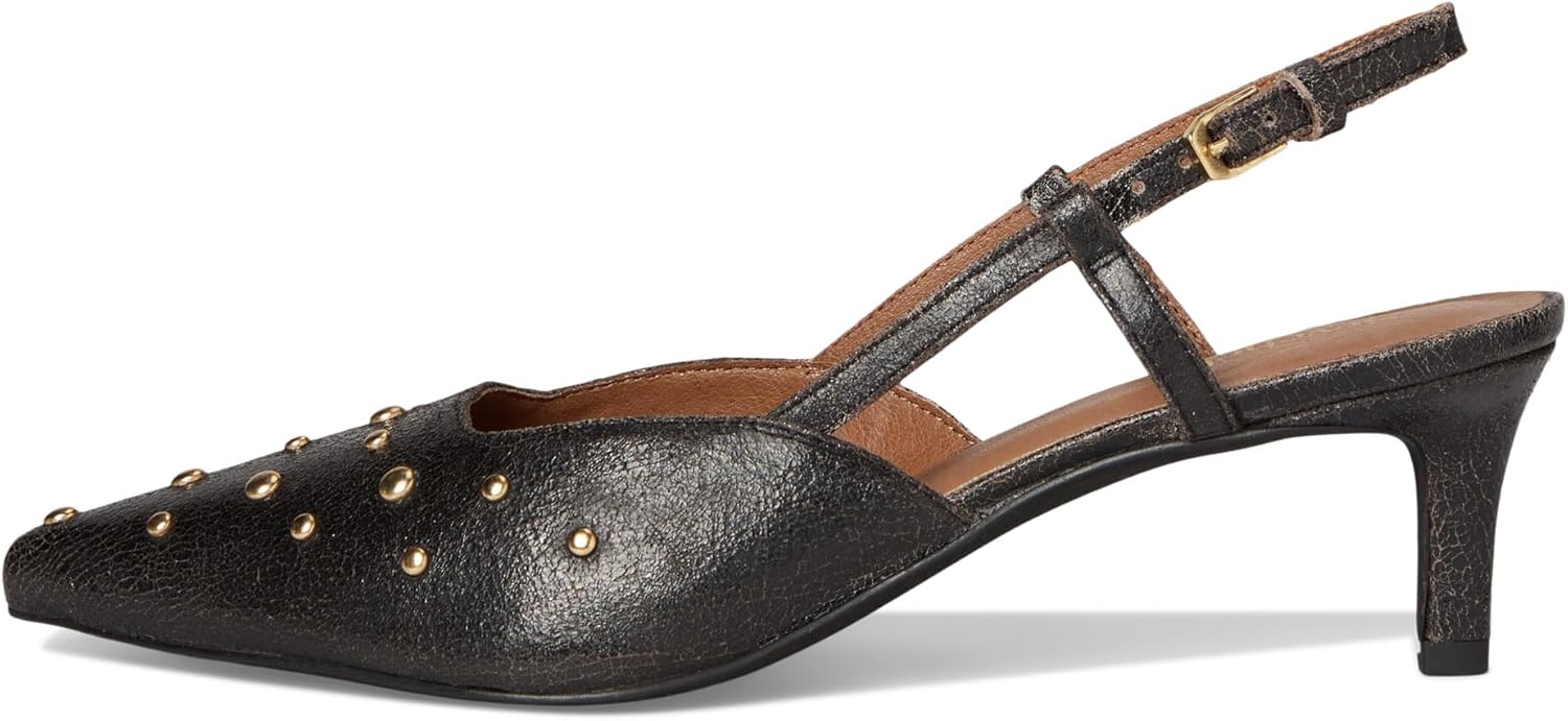 Seychelles Womens Crawford Crackle Leather Pump