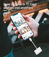 Vista 3 de Cámara Micro SD TF lector de tarjetas de memoria Lightning macho a USB3.0 hembra adaptador OTG Cable para Apple iPhone 11 12 mini max pro xs xr x