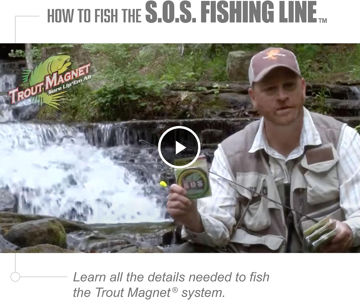 Trout Magnet S.O.S. Copolymer Fishing Line, 2 lb Test, 350 Yards, photo 7 of 8