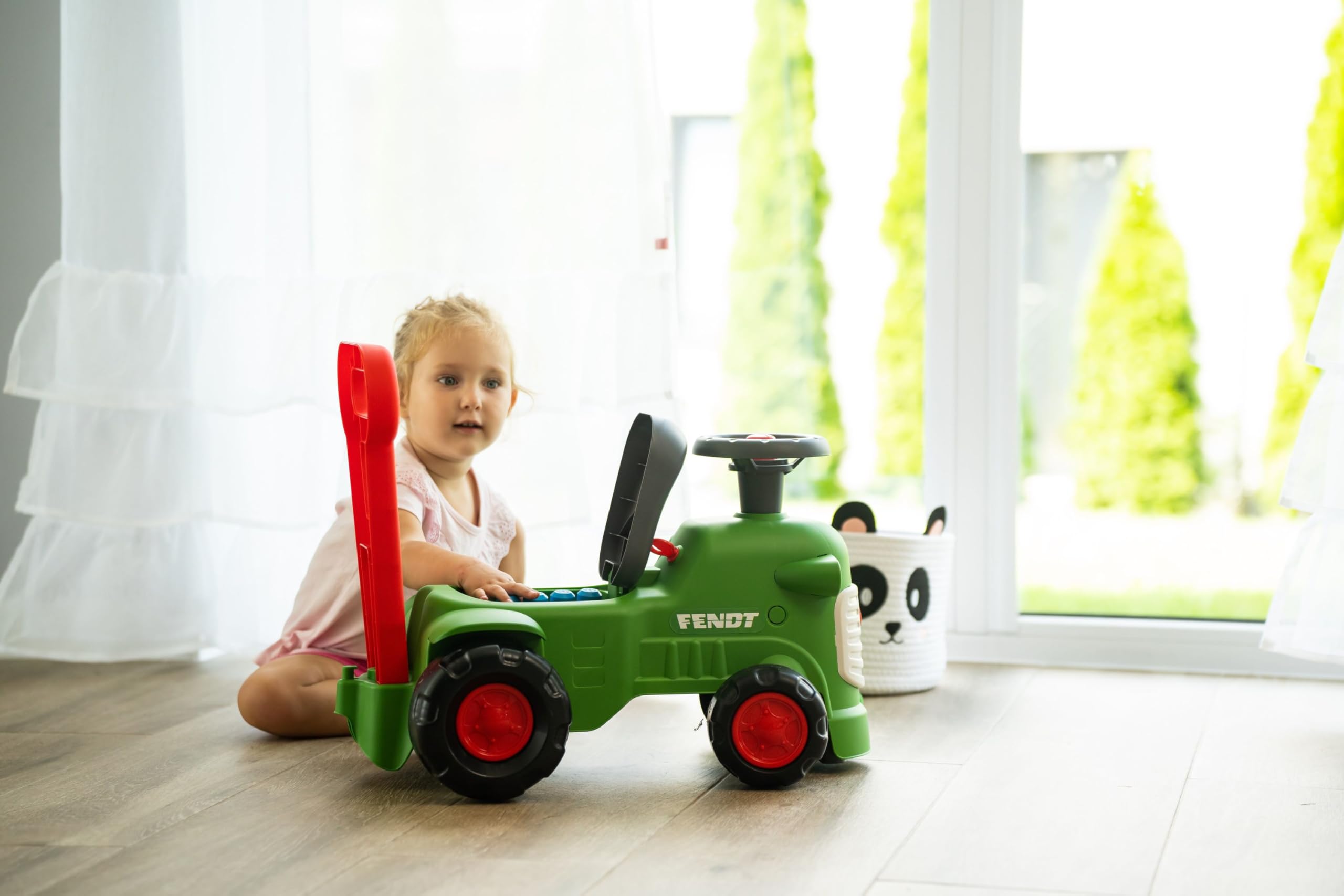 FALK - Vintage tractor Kubota met ergonomische loopstang – vanaf 12 maanden – 90% gerecycled kunststof – gemaakt in Frankrijk – 960 FALK - Vintage tractor Kubota met ergonomische loopstang – vanaf 12 maanden – 90% gerecycled kunststof – gemaakt in Frankrijk – 960