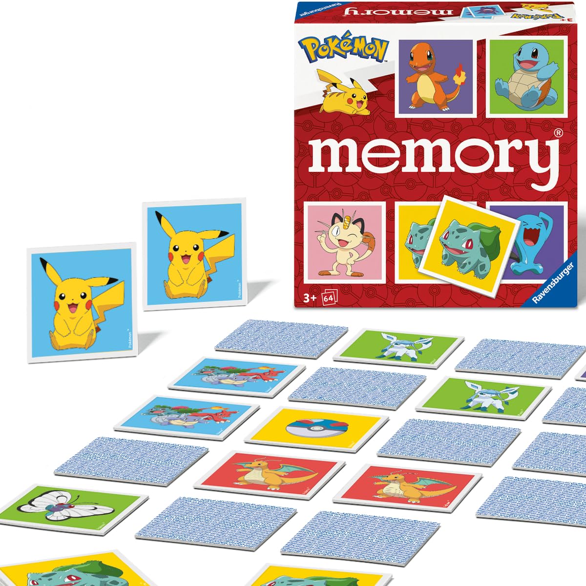 memory® Pokémon - Gesellschaftsspiel & Brettspiel ab 3 Jahre