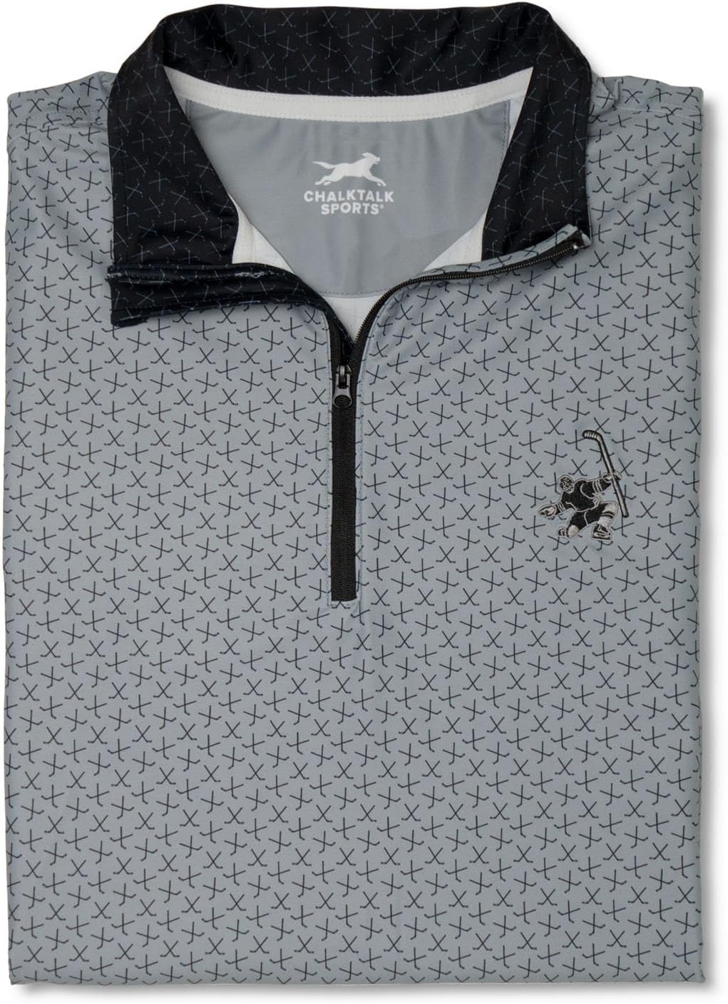 ChalkTalkSPORTS Hockey Quarter Zip Pullovers | Youth & Adult Sizes