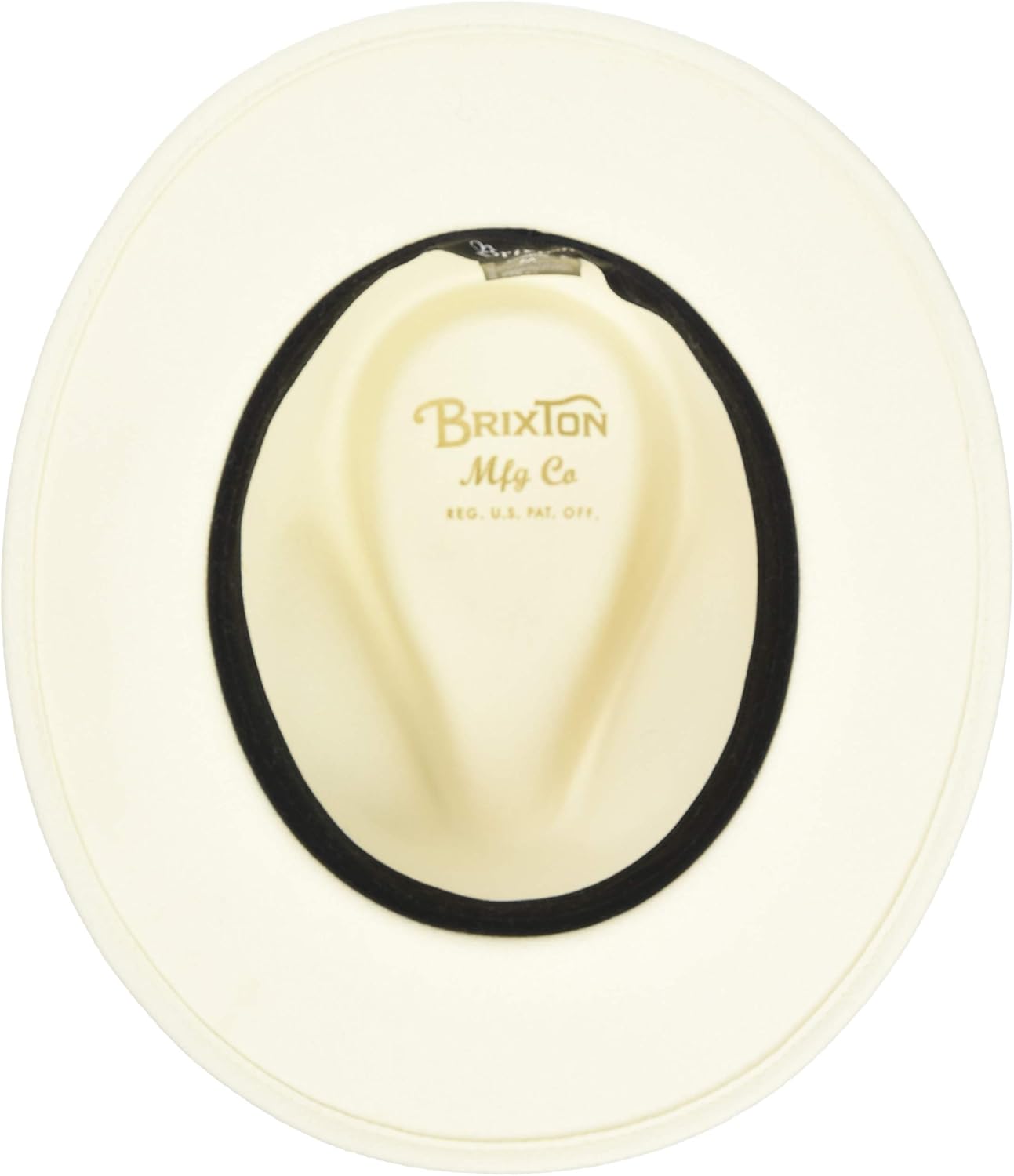 Brixton Men's Messer Medium Brim Felt Fedora Hat