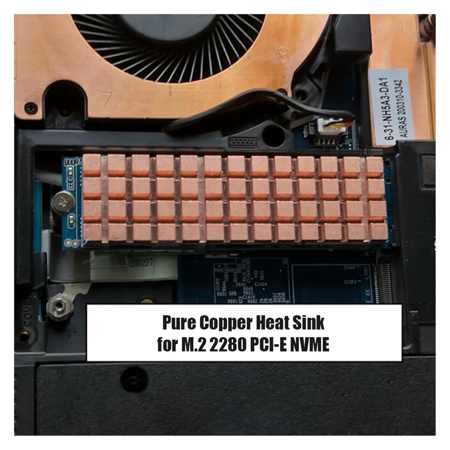 1 Pcs Pure Copper Radiator Thermal Pad Rubber Band Computer Radiator Copper Radiator Accessories(Color:4mm)