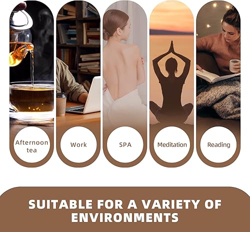 Miniatura 5 de DISCHAOS Soporte de incienso de reflujo cultura budista, quemador de incienso en cascada, mano de Buda y patrón de loto, adorno de aromaterapia,