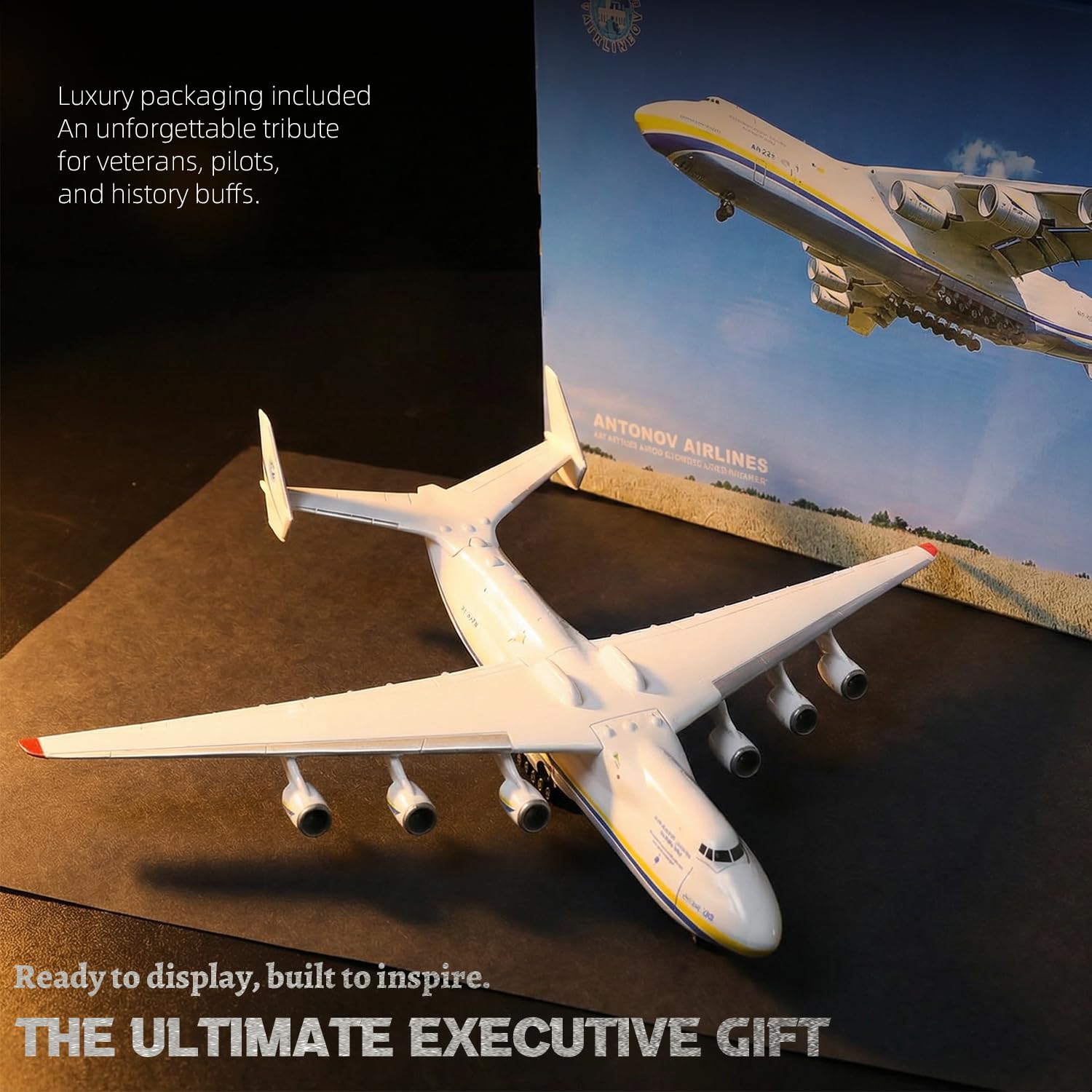 Amazon.com: NUOTIE Antonov AN-225 Mriya 1/200 Scale Model Aircraft