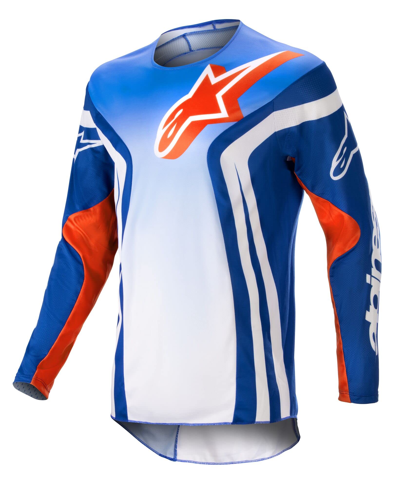 Amazon.com: Alpinestars 3761523-7241-MD: Racer Semi Jersey Blue 
