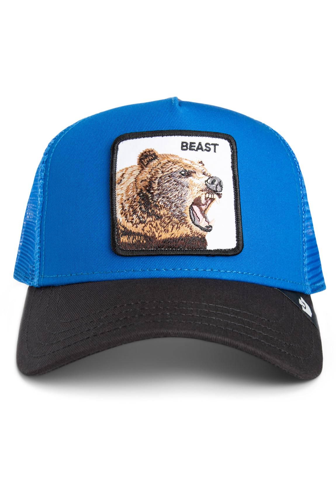 Goorin Bros. Unisex Blue Trucker Cap The Beast Bear Royal Black, Size: One Size