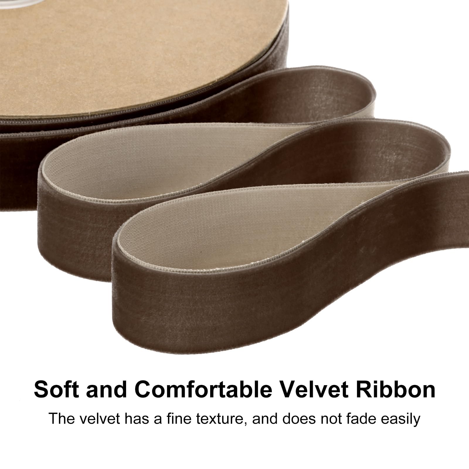 M METERXITY Thin Velvet Ribbon - Image 2