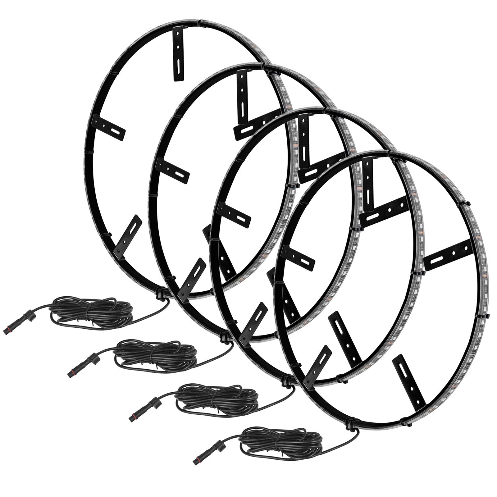 LED Illuminated Wheel Rings - ColorSHIFT - 15in. 4210-334