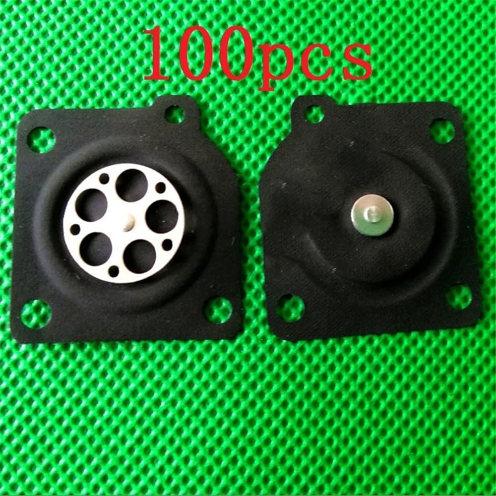 Kit de reparación de carburador, junta de membranas de diafragma, piezas de motosierra for ZAMA180 192, 100 Uds.