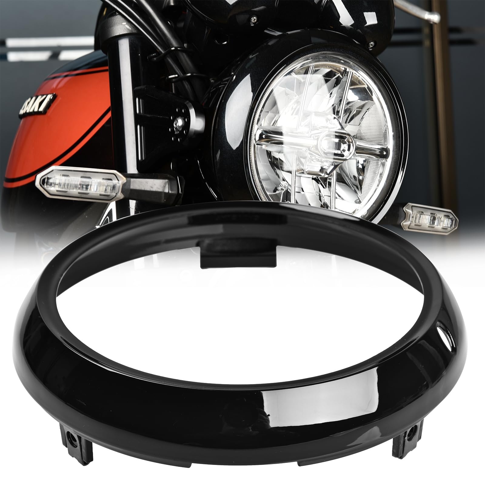 Amazon | Z900RS（2018-2026）/ W800（2020-2024）対応 ヘッドライ
