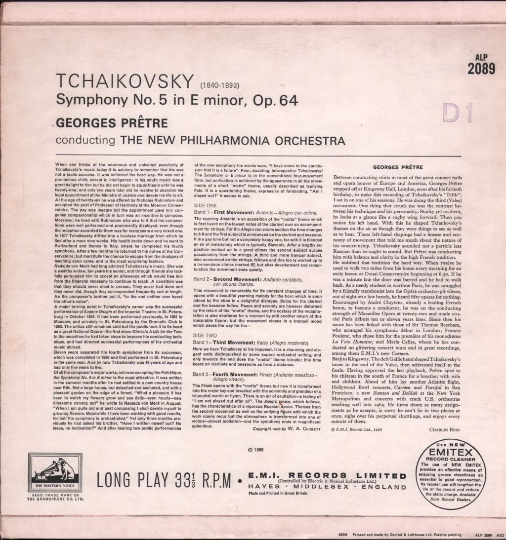 Symphony No. 5 in E Minor