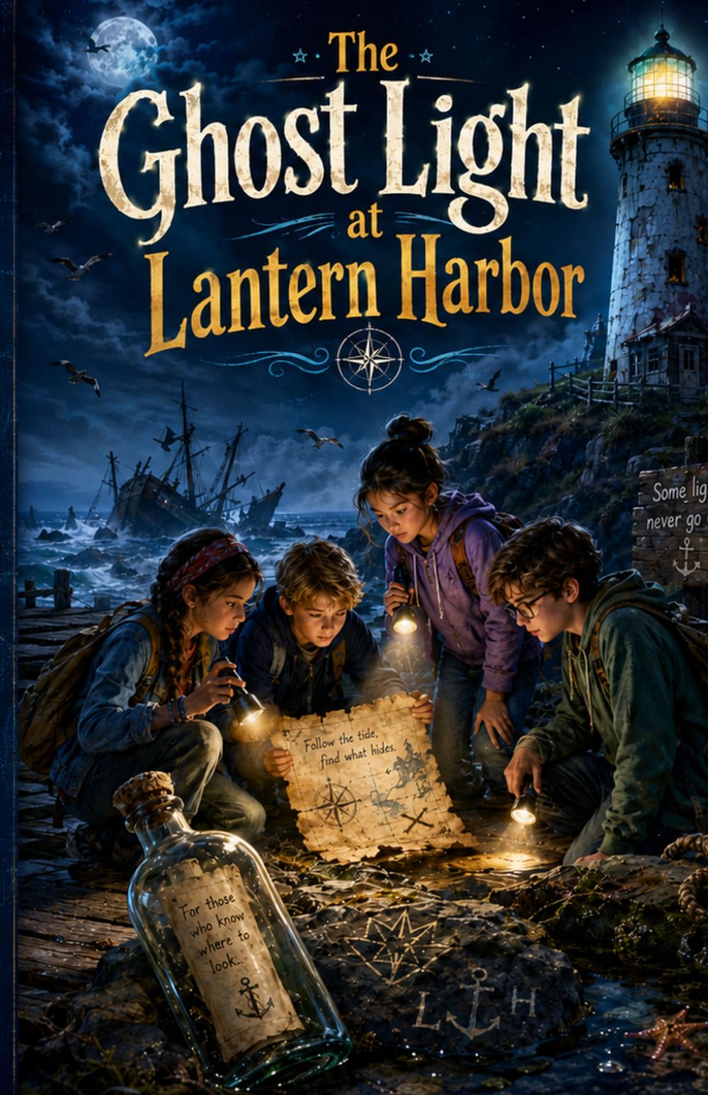 The Ghost Light at Lantern Harbor: Some lights never go out.