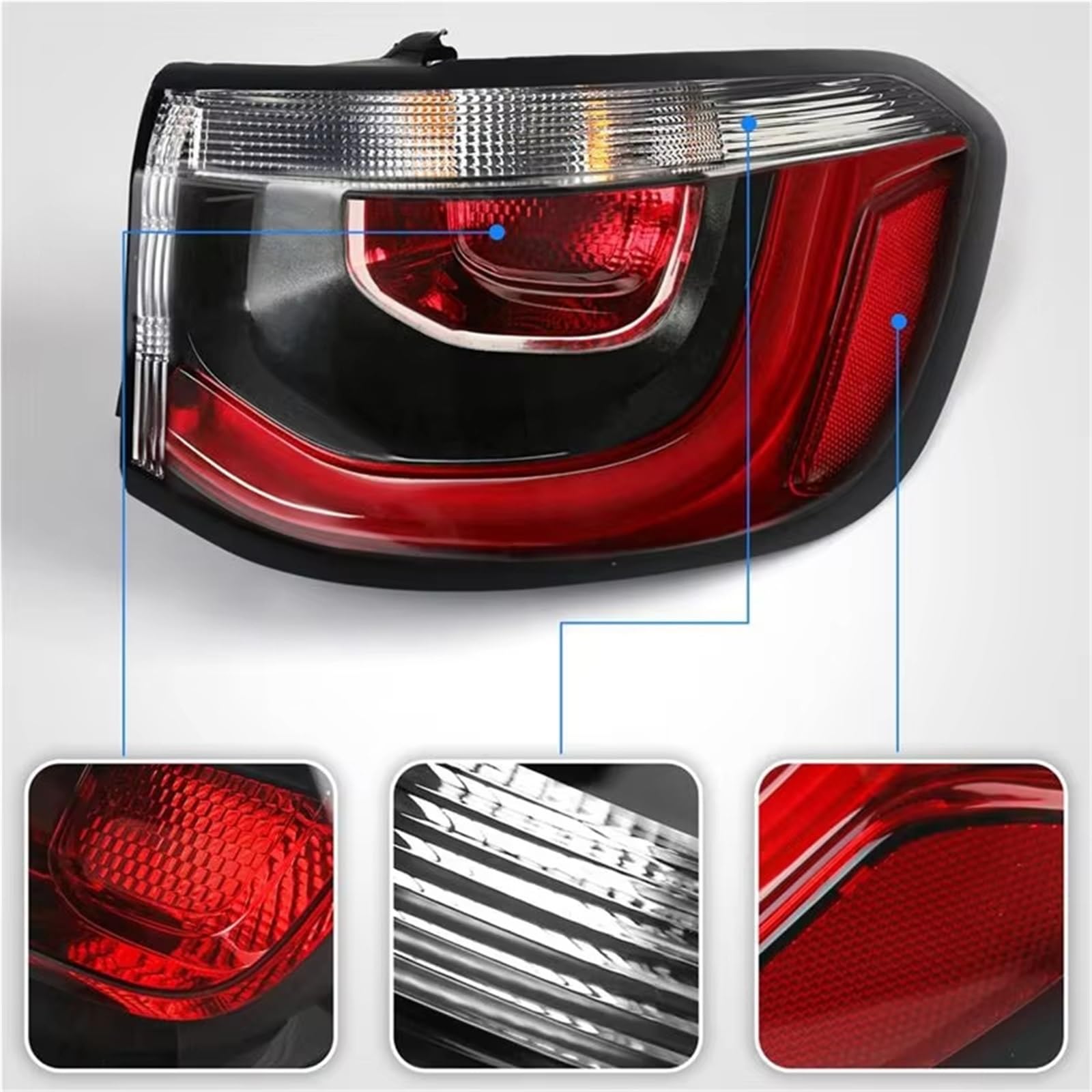 Compatibile Con Jeep Per Compass 2017 2018 2019 2020 2021 Lampada Fanale Posteriore Destra Gruppo Freno OEM:55112838AC 55112839AC