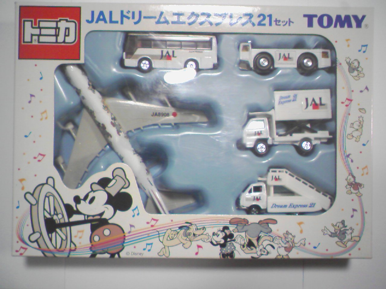 トミカ JAL ドリーム ディズニー ディズニーランド ミッキー 限定 グッズ Amazon | トミカ JAL ドリームエクスプレス21セット ミッキー