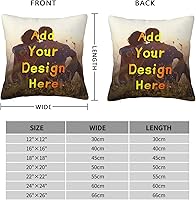 Vista 21 de Fundas de almohada conmemorativas personalizadas, fundas de almohada personalizadas para añadir el nombre de la foto, fecha y nombre, impresión