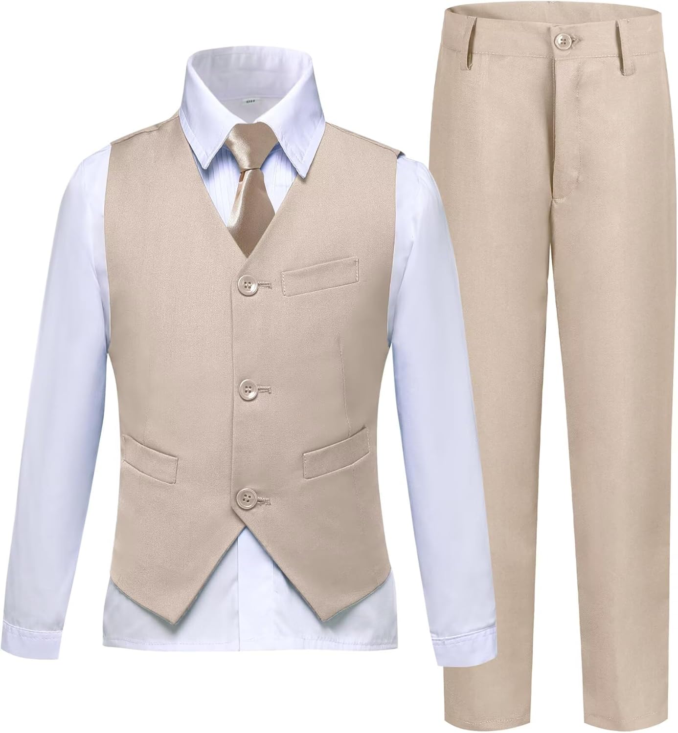 Boys Suit Kids Suits Tuxedo for Boys Toddler Vest Pants Set Ring Bearer Outfit Dress Clothes
