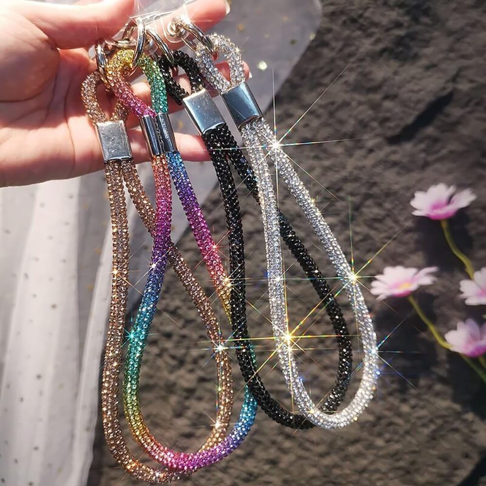 Amazon.com: RUIYDZ 4pcs Luxury Diamond Phone Wrist Strap, Cell