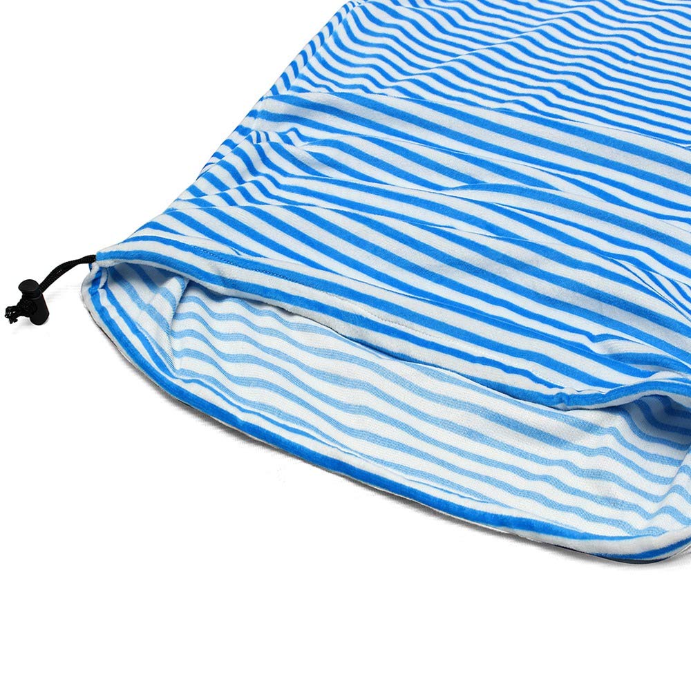 Shumo Surfboard Chaussettes Housse De Protection pour Sac De Surf à Rayures Bleues Et Blanches