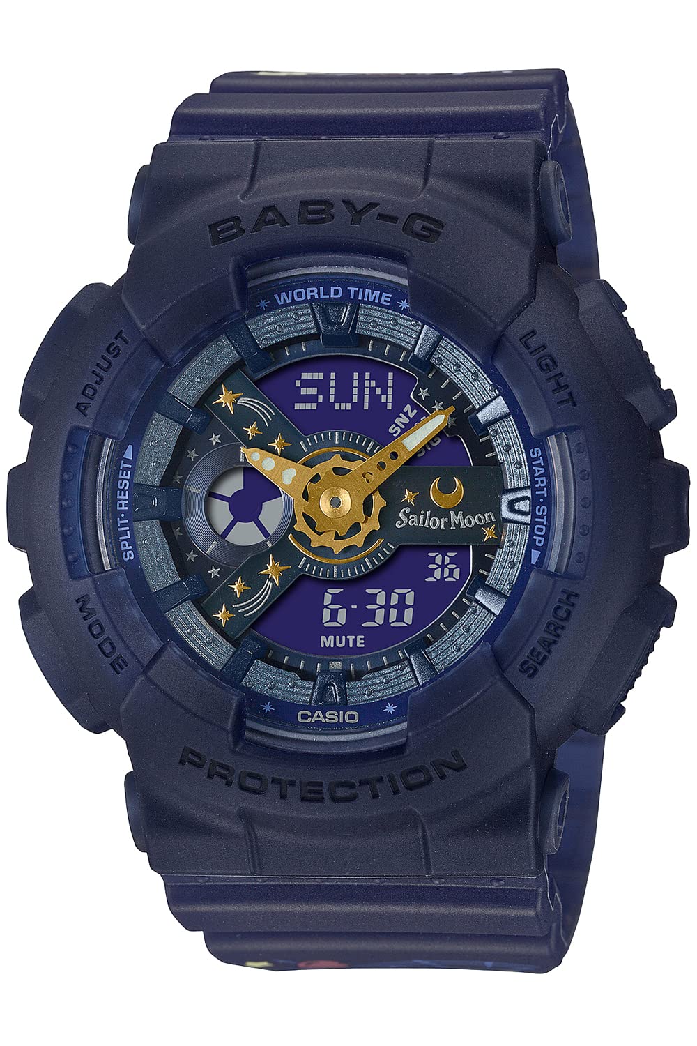 CASIO スナイデル コラボ ベビーG BA-110 SNIDEL スナイデル「BABY-G」コラボ腕時計、ピンクベージュのボディ
