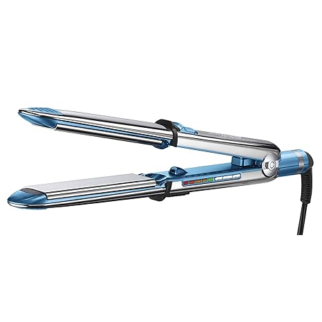 Amazon.com: Babyliss Nano Titanium Optima 3000 - Plancha plana, modelo  Babss3000tc, color azul plateado por Babylisspro para Unisex, 1,25 unidades  : Belleza y Cuidado Personal