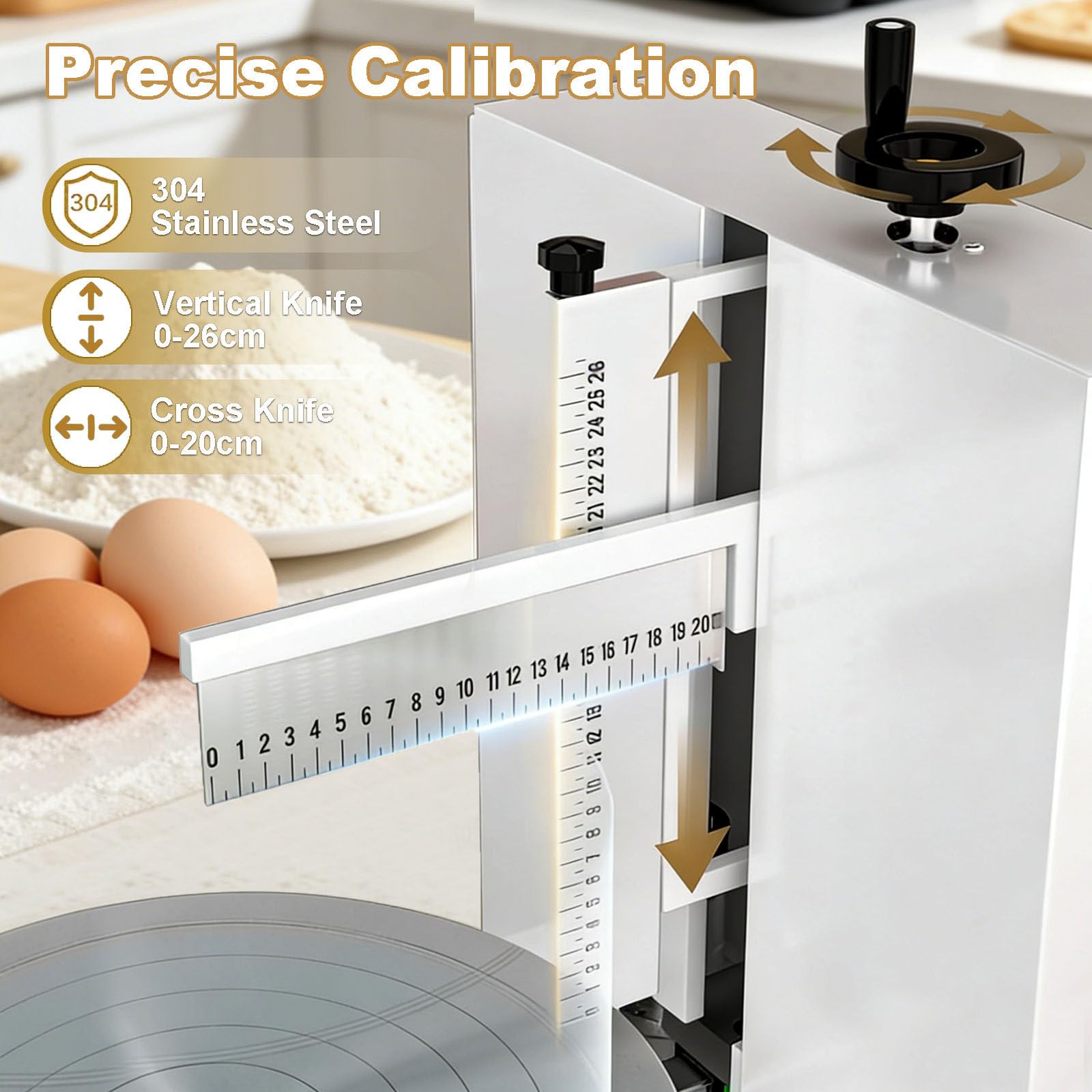 Machine à Glaçage Automatique pour Gâteaux – Plateforme Tournante 36 cm avec Deux Raclettes Inox, Adaptée aux Gâteaux de 4-12in, Vitesse 60-320 tr/min – Parfaite pour Pâtisseries & Décoration Pink