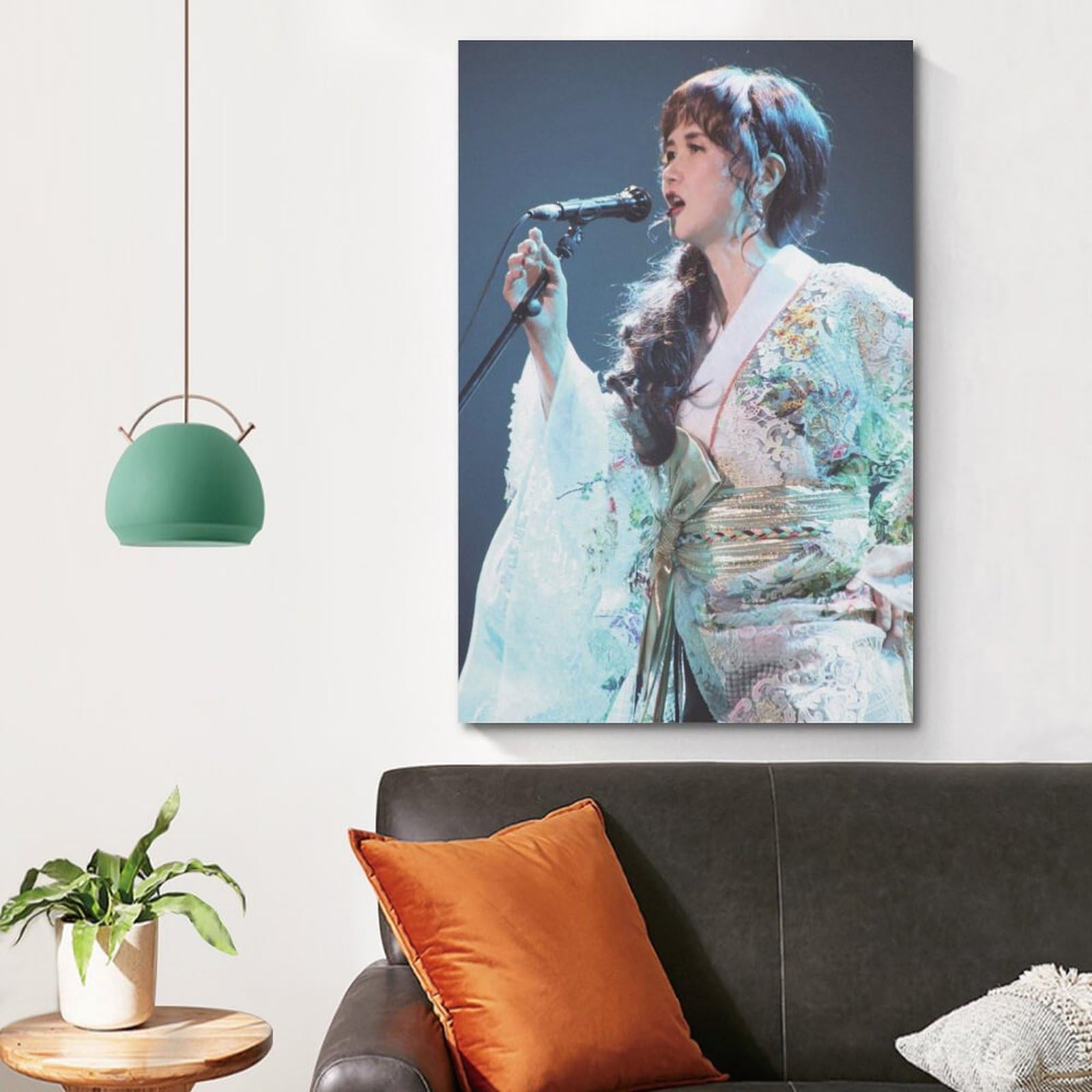 Amazon.co.jp: 中島みゆき可愛いポスター壁装飾キャンバス バスルーム