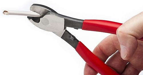 Miniatura 4 de Wiss 0890CSFW - Cortador de cables con junta abatible de 8-38 pulgadas con cortador de alambre y cuchillo de funda