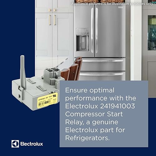 Miniatura 4 de Electrolux 241941003 Relé de arranque del compresor para refrigeradores