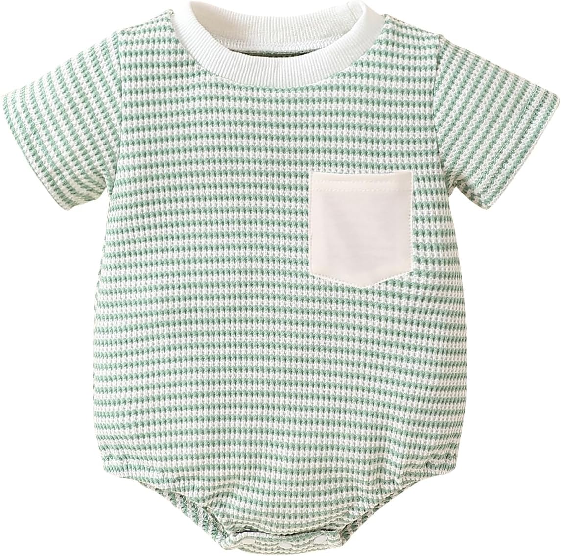 Baby Sweatshirt Romper Boy Girl Waffle Knit Long Sleeve Striped Romper Oversized Sweater Newborn Fall Winter Clothes