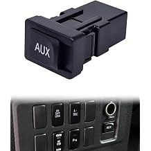 Aux Port Input Auxiliary Jack Audio Adapter for To-yota | Fit 4Runner 2005-2009, RAV4 2006-2009, Prius 2005-2009 & more | Replaces# 86190-06010
