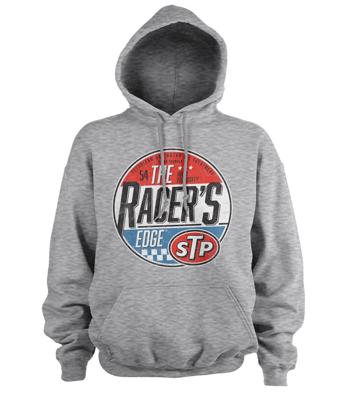 STP Officially Licensed The Racer's Edge Hoodie (Heather Grey), X-Large