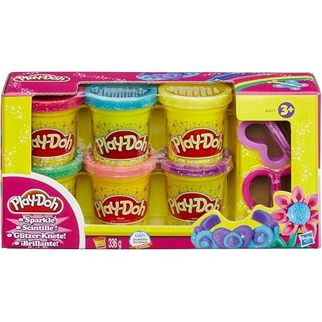 Sparkling Sensation: Glitter Play-Doh for Shimmering Creativity