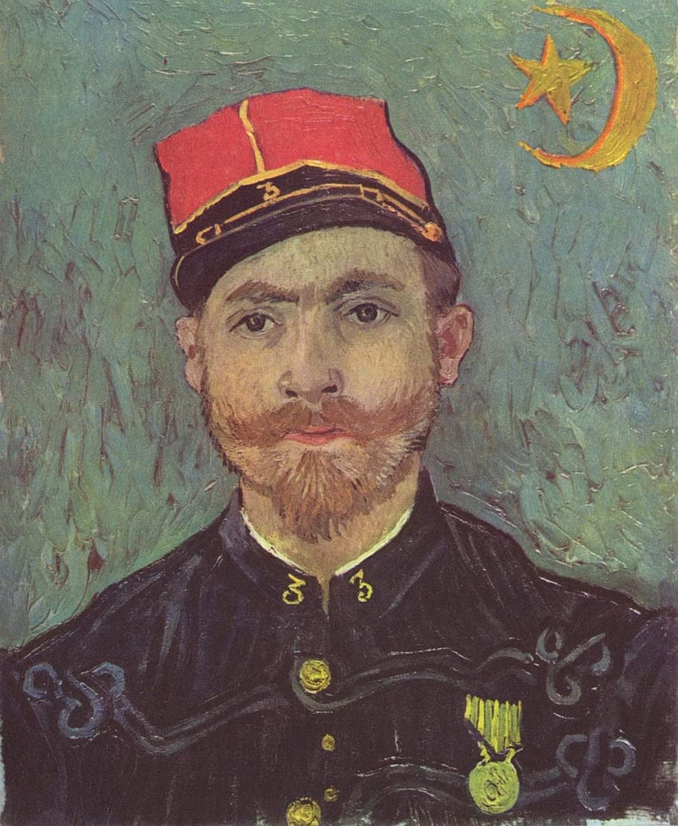 Lienzo de Paul Eugène Milliet de Van Gogh, cuadro moderno vertical de 60x90cm 5