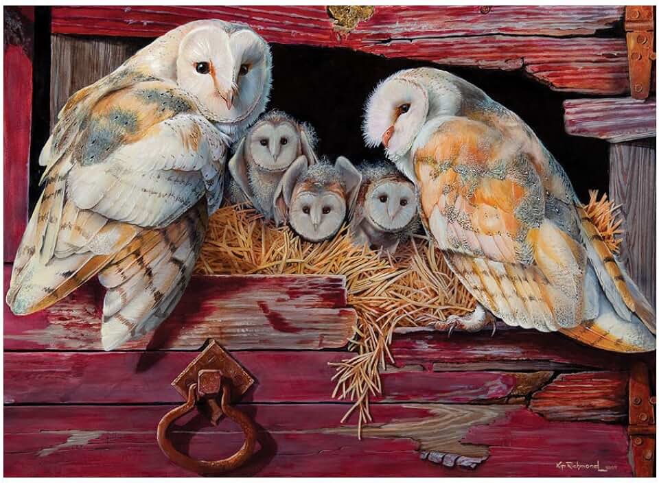 роспись стен сова. картина сова. сова живопись. совы галины егоренковой. пейзаж с совой.