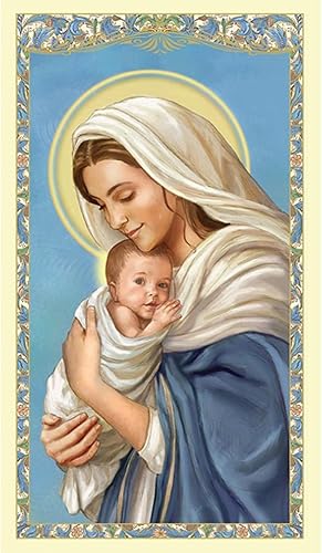 Miniatura 6 de Needzo Mary, My Spiritual Mother - Tarjetas de oración, ideas religiosas para mujeres católicas, paquete de 100 unidades, 4.125 pulgadas