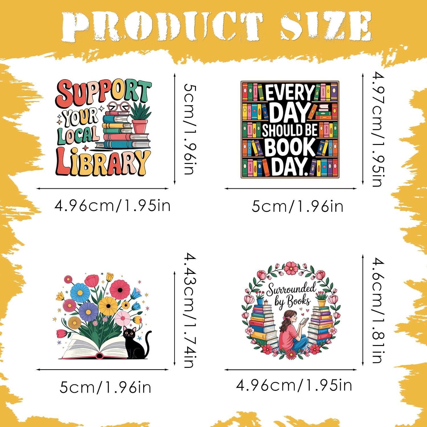 Book Club Bookish Gifts - 100 Pcs Reading Accessories for Lovers image 4