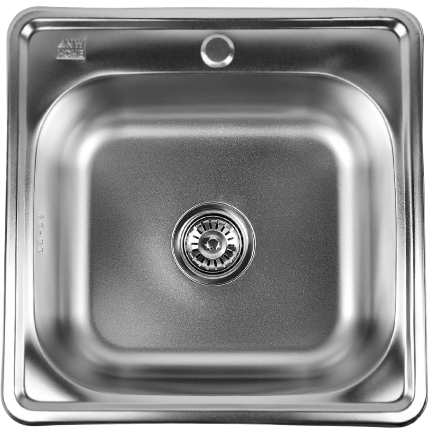 Lavello Nero 49 X 50 Cm Con Raccordo Nero Bergström | Nero | 49x50 Cm | 406673137049808 - Foto 4