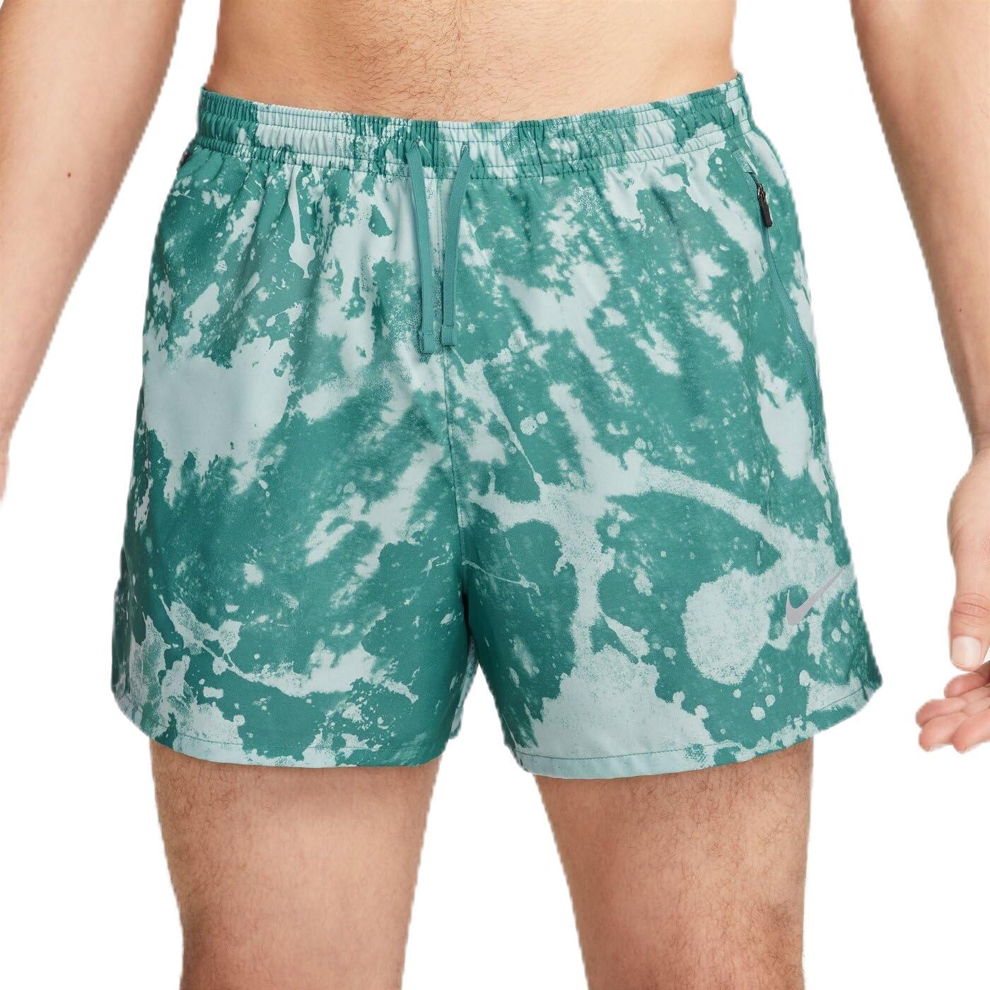 Nike Dri-FIT Run Division Stride Men's 4'' Brief-Lined Running Shorts (US, Alpha, Medium, Regular, Short, Mineral Teal)