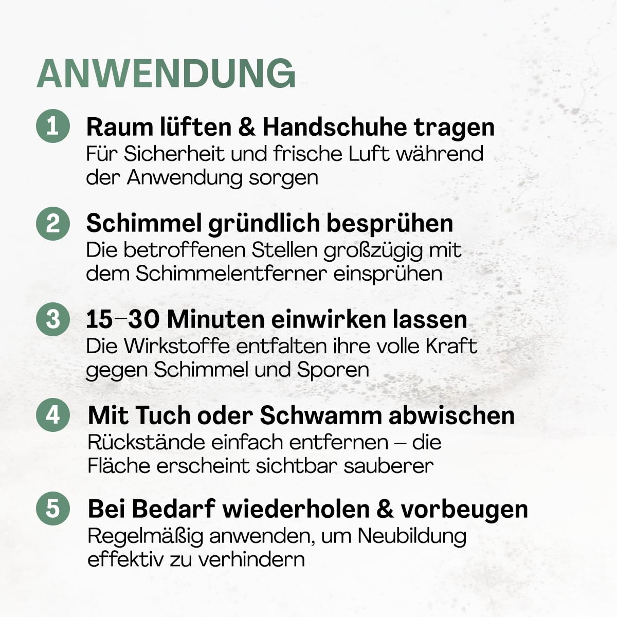 Schimmelentferner alkoholfrei – Registriertes Biozidprodukt gemäß BAuA Nr. N-113297 (4x 5 L)