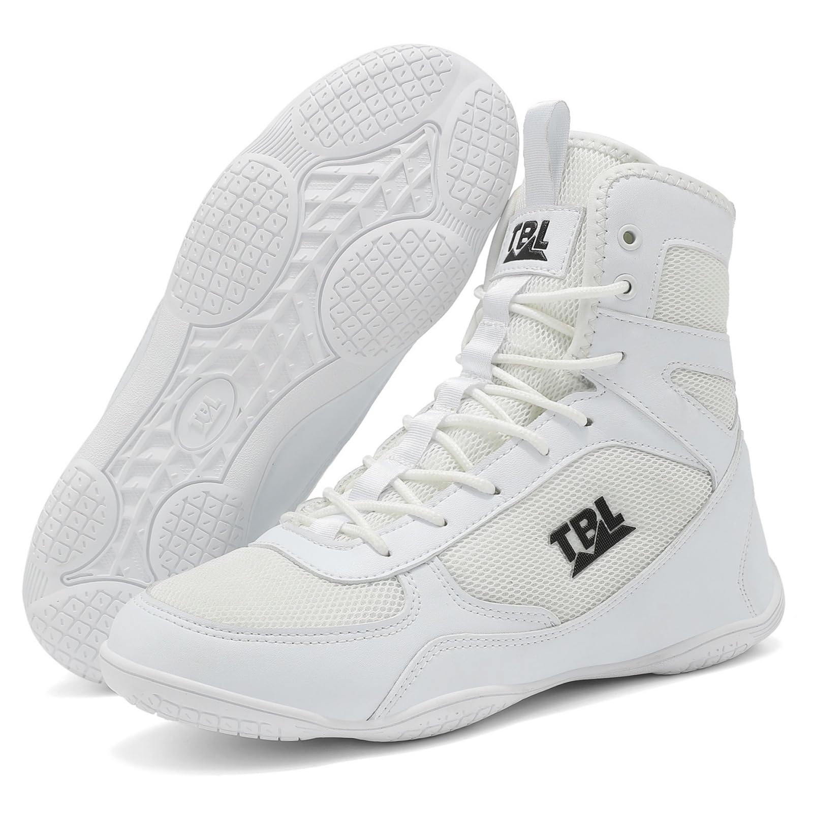 Chaussures Lutte pour Hommes Chaussures Boxe Fitness Powerlifting