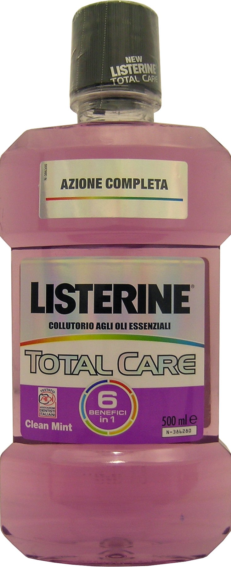 LISTERINE Enjuague bucal Total Cuidado Clean Menta 500 Ml