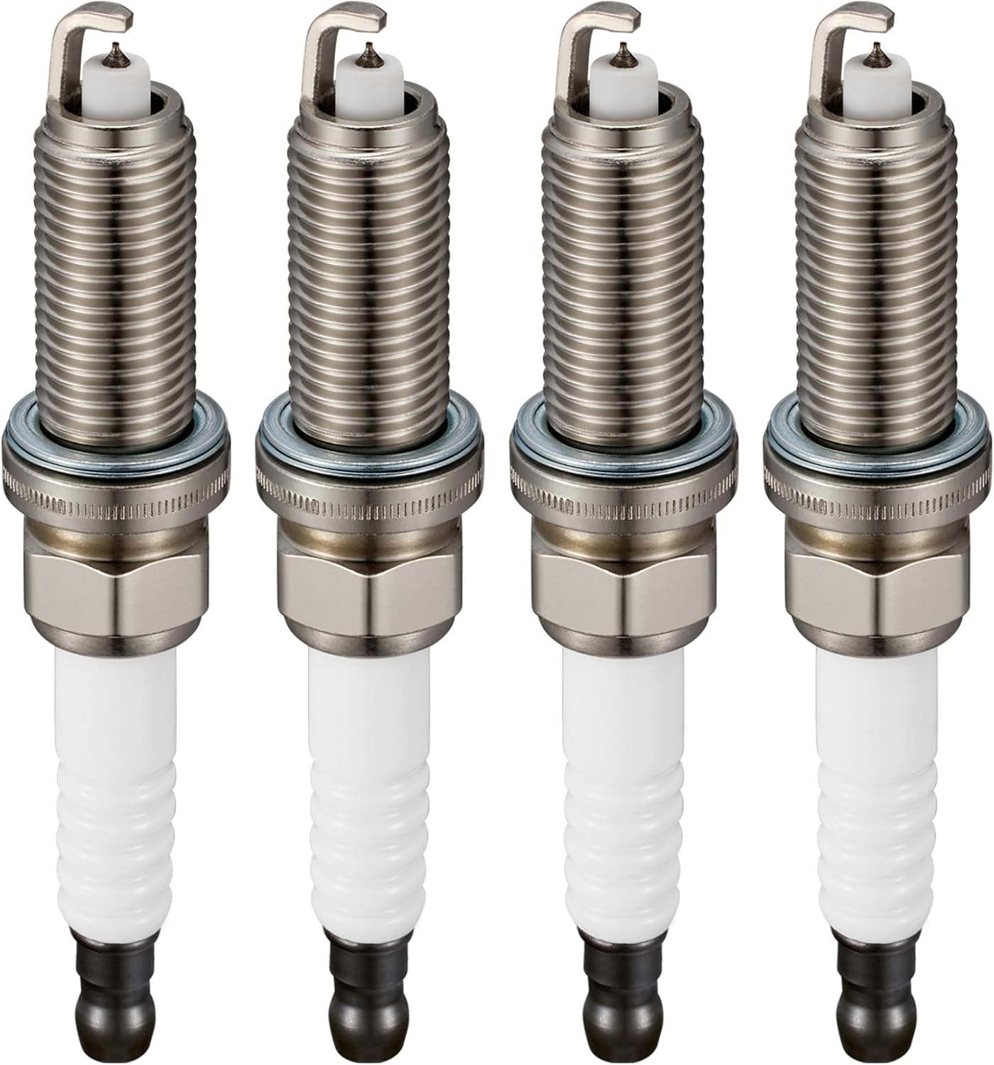 5118 PLZKAR6A11 Iridium Spark Plugs 4 Pack - Compatible with Nissan Frontier Micra Sentra Versa Note Sentra Compatible with Suzuki Equator, 1.6L 1.8L 2.0L 2.5L L4 Engine - Replaces PLZKAR6A-11